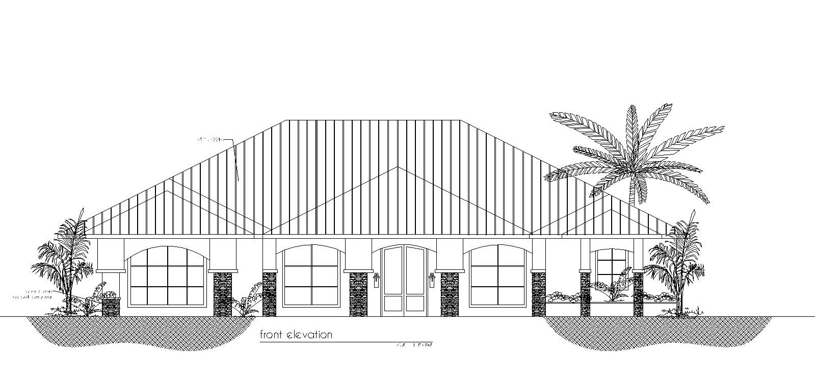 Custom Florida House Plans Suburban House Mangrove Bay Design
